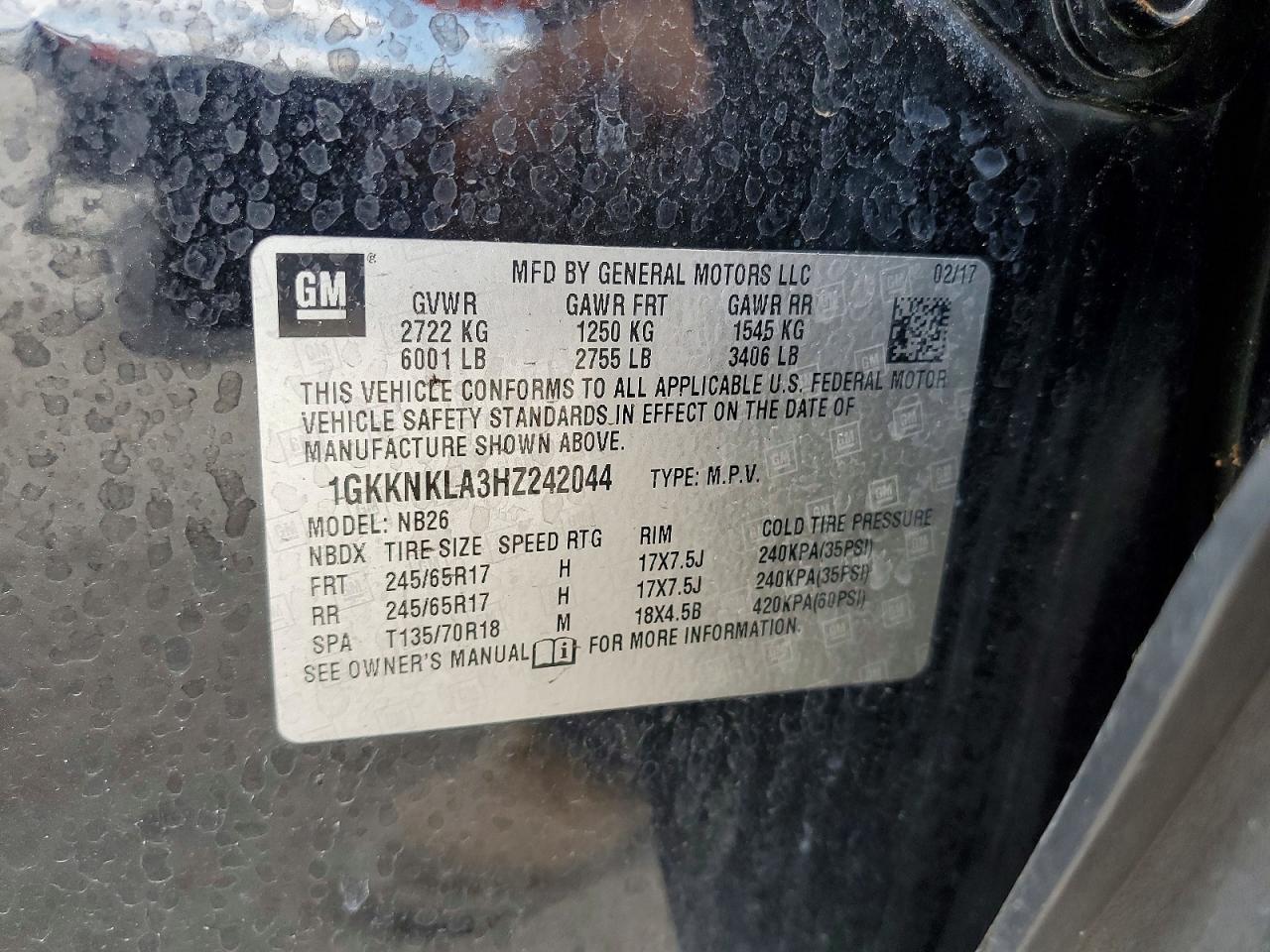 2017 GMC Acadia Sle - zdjęcie 13