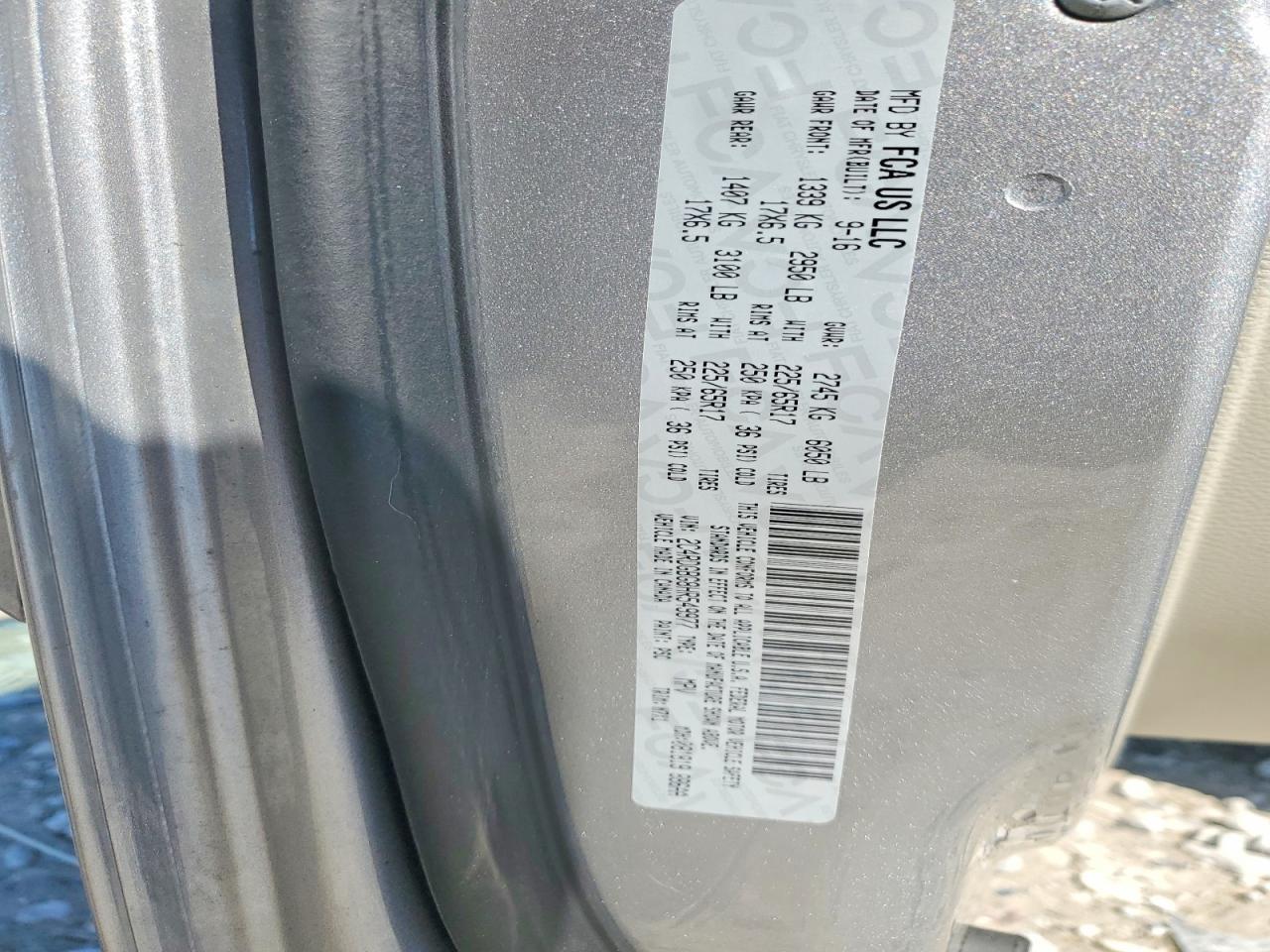 2017 Dodge Grand Caravan Se - zdjęcie 13