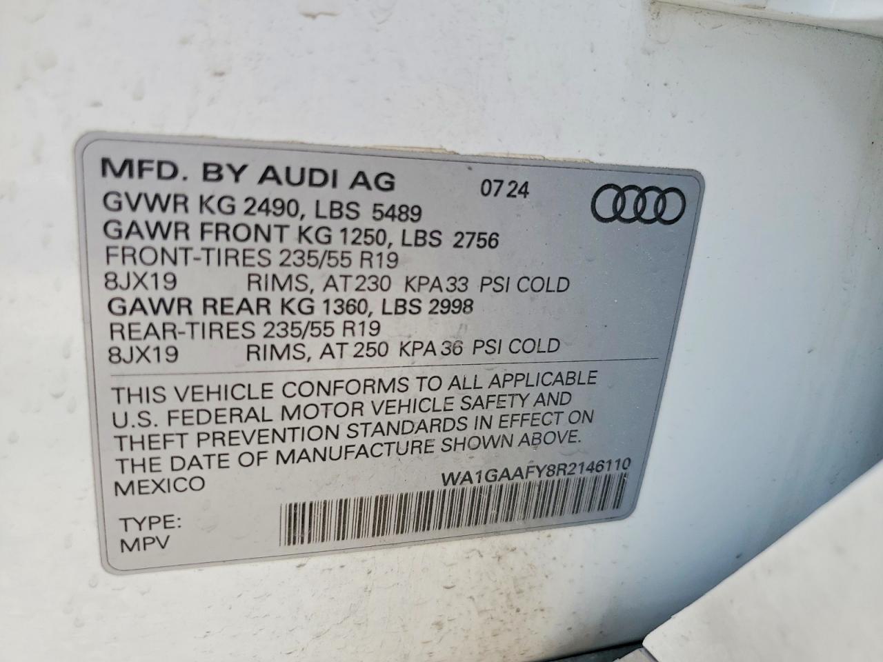2024 Audi Q5 Premium 45 - zdjęcie 13