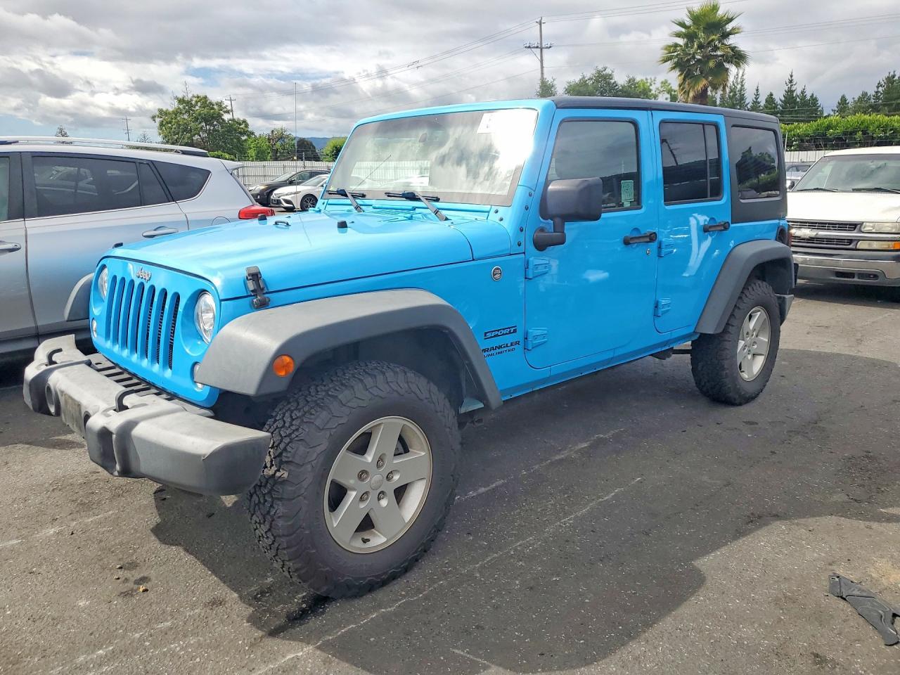 2017 Jeep Wrangler Unlimited Sport - zdjęcie główne