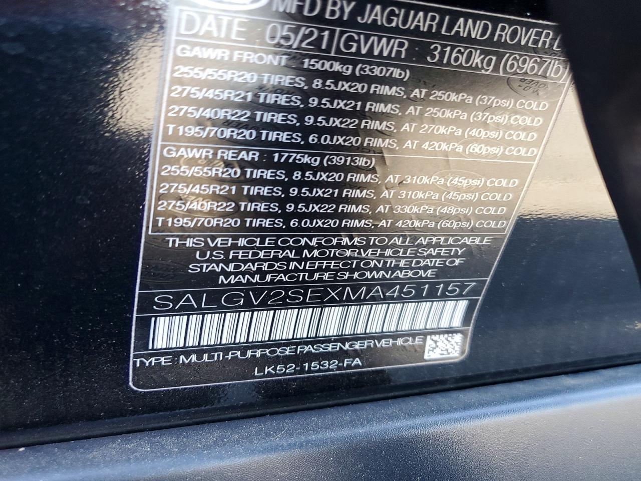 2021 Land Rover Range Rover Autobiography - zdjęcie 13