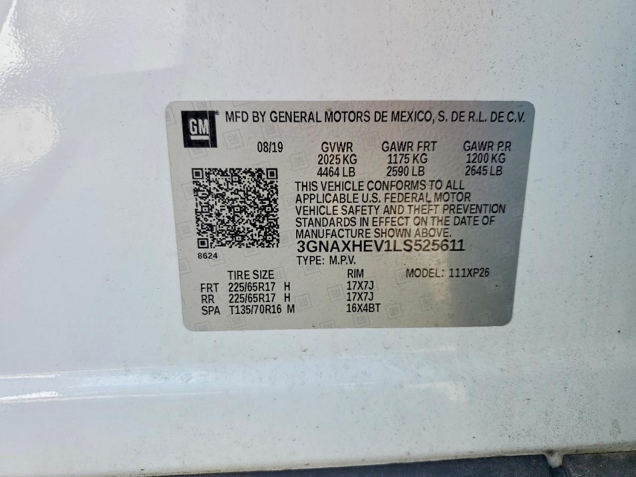2020 Chevrolet Equinox Ls - zdjęcie 12
