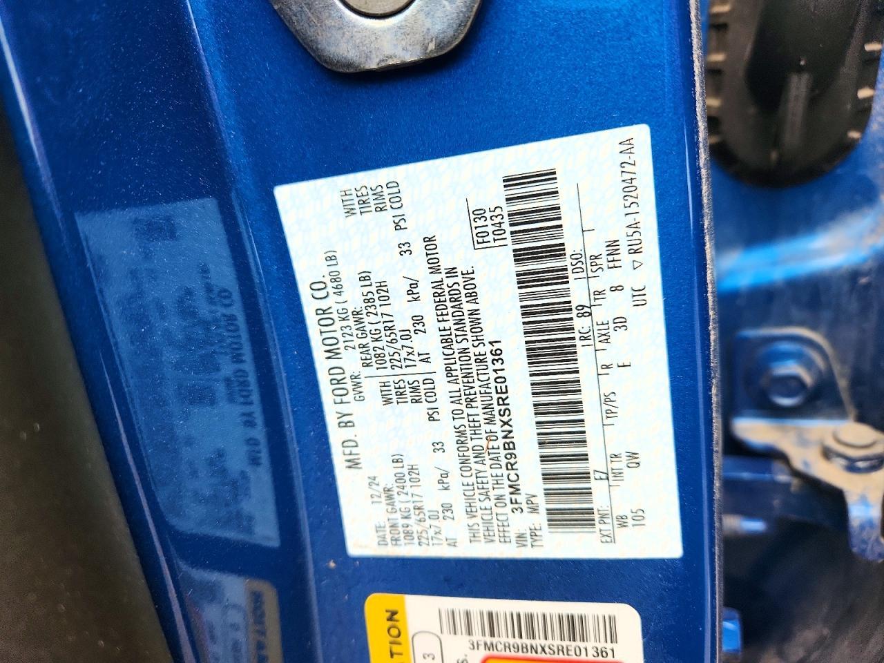 2025 Ford Bronco Sport Big Bend - zdjęcie 13