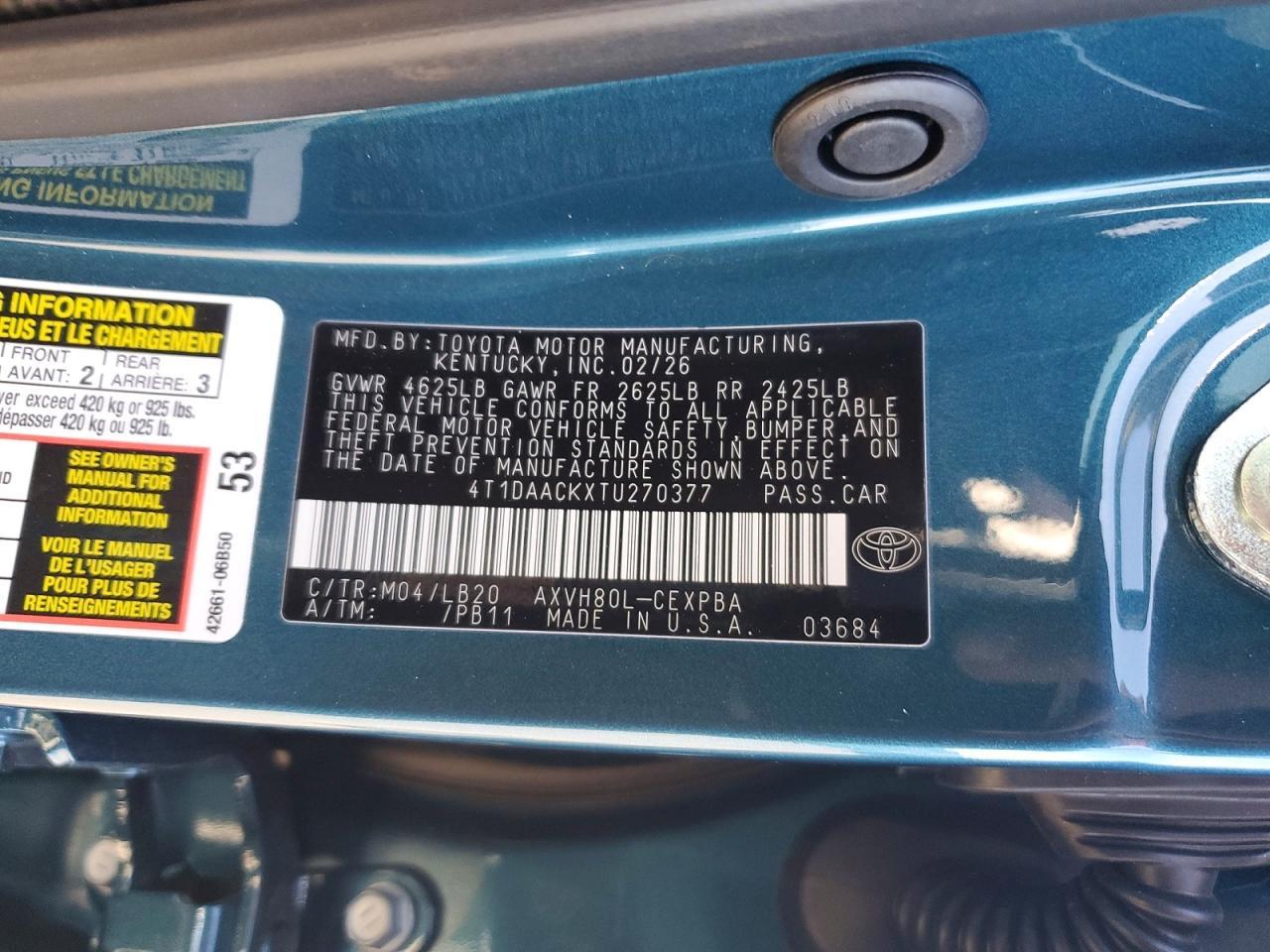 2026 Toyota Camry Xse - zdjęcie 13