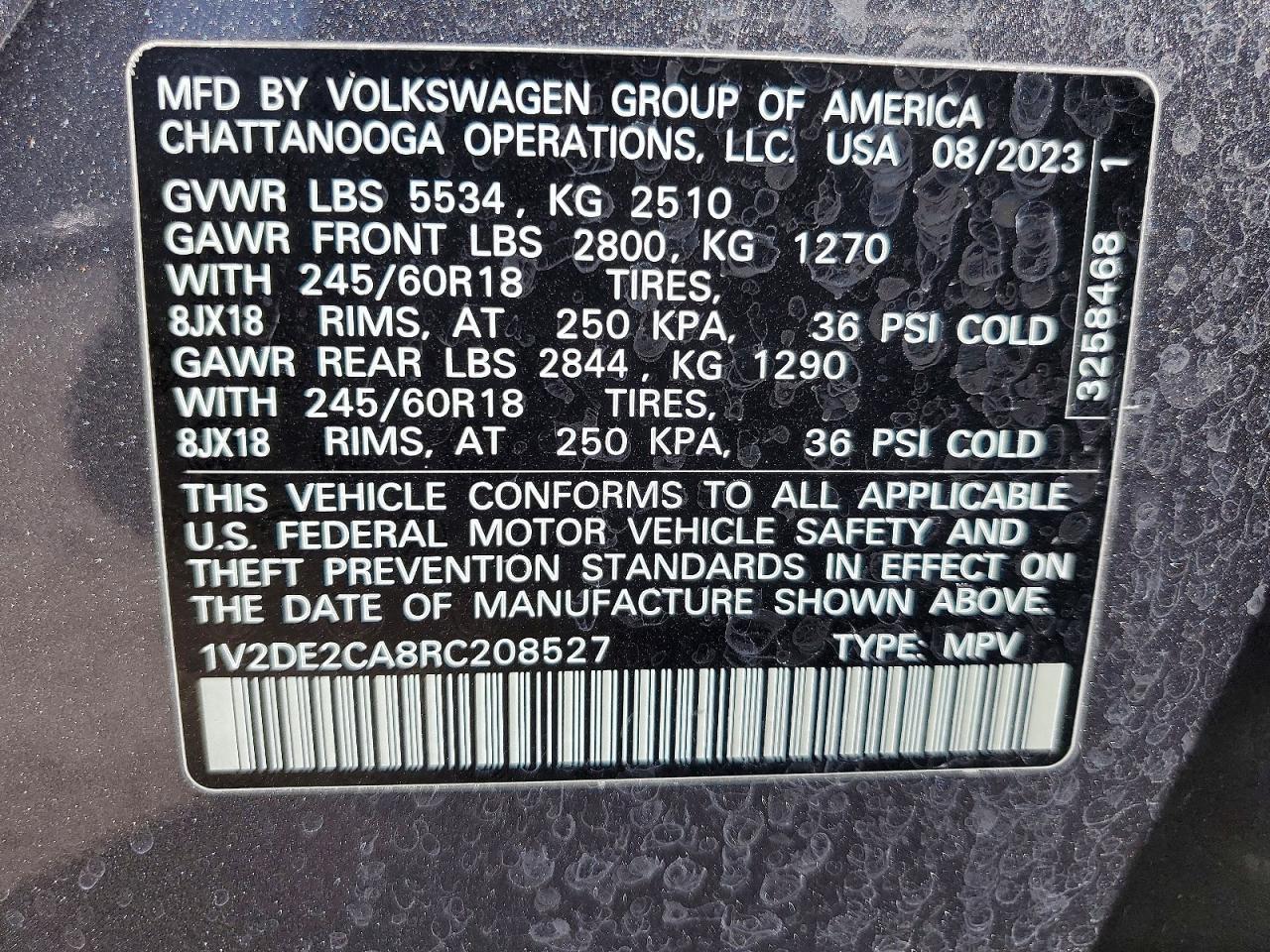 2024 Volkswagen Atlas Cross Sport Sel Premium R-Line - zdjęcie 13