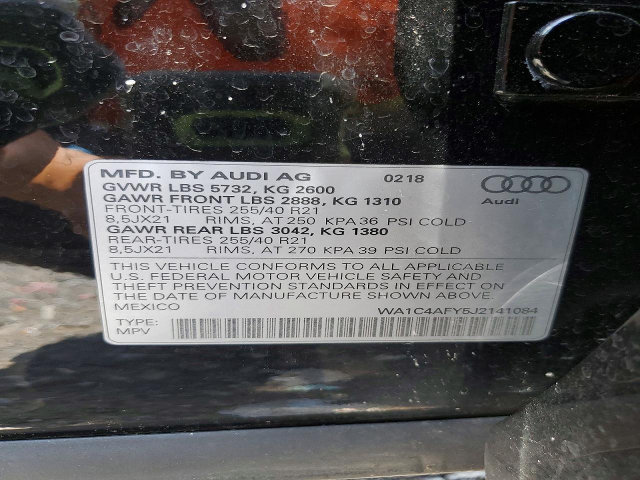 2018 Audi Sq5 Prestige - zdjęcie 14