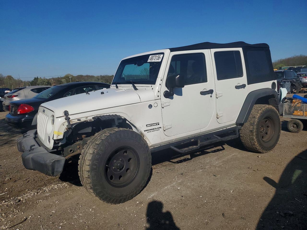 2016 Jeep Wrangler Unlimited Sport - zdjęcie główne