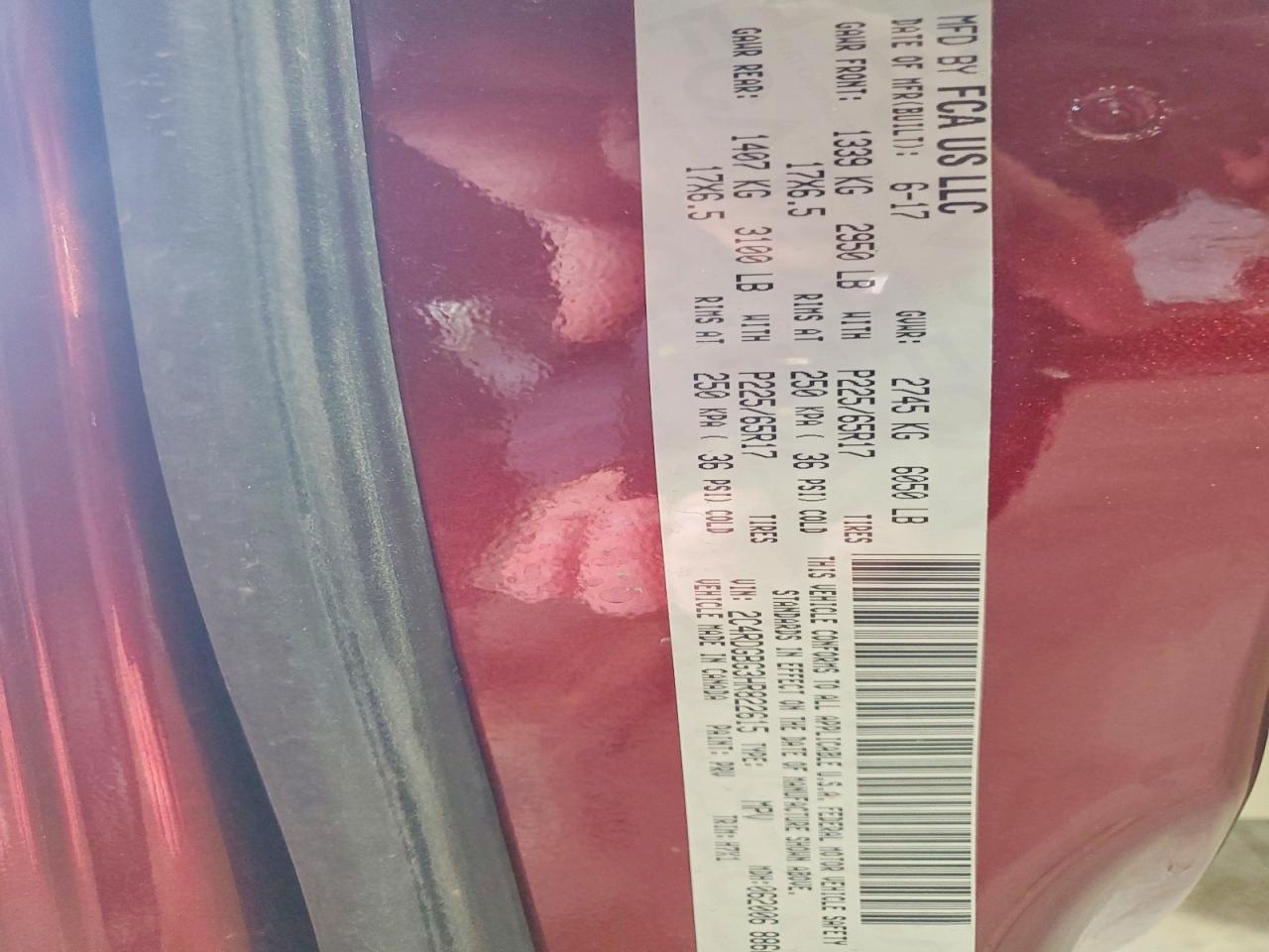 2017 Dodge Grand Caravan Se - zdjęcie 13