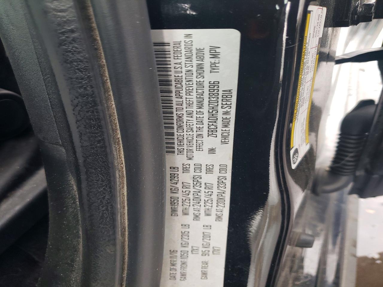 2017 Fiat 500L Trekking - zdjęcie 12