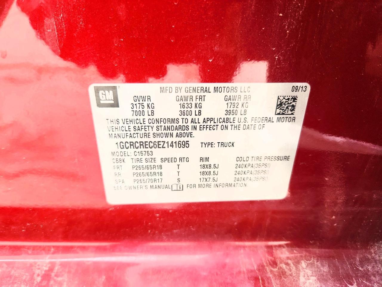 2014 Chevrolet Silverado C1500 Lt - zdjęcie 12