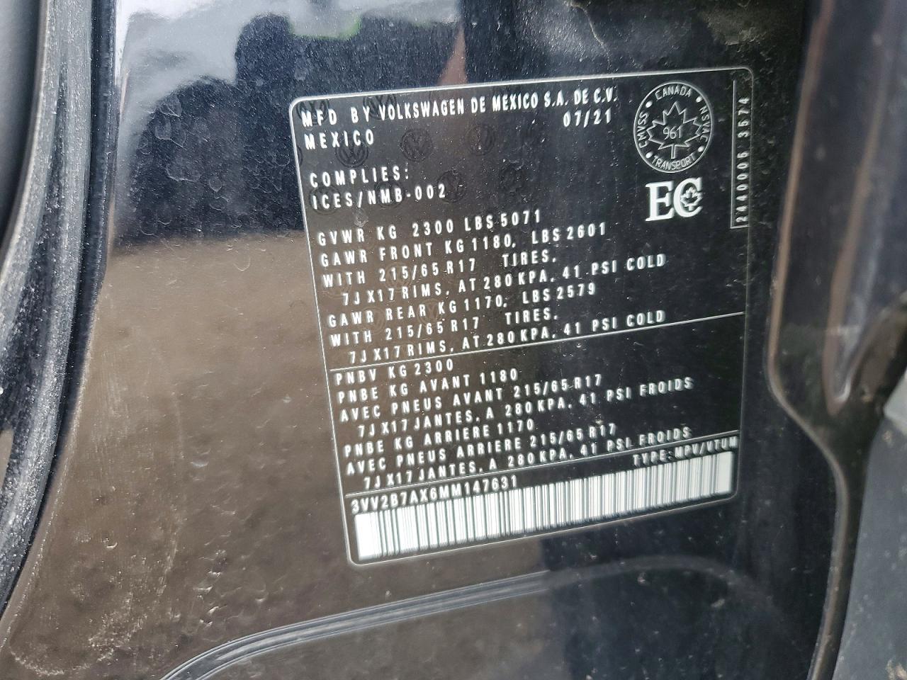 2021 Volkswagen Tiguan Se - zdjęcie 13