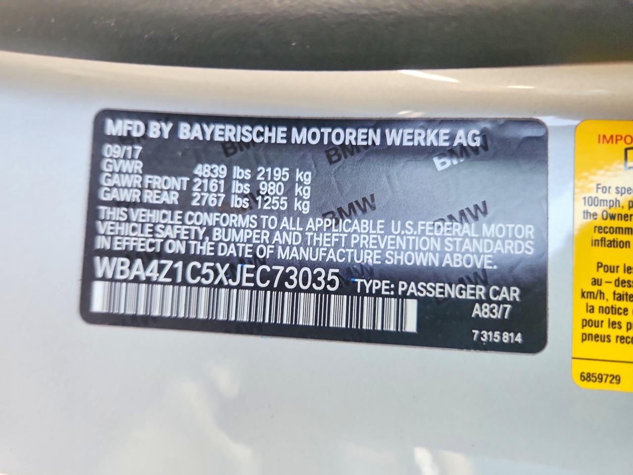 2018 BMW 430I - zdjęcie 12