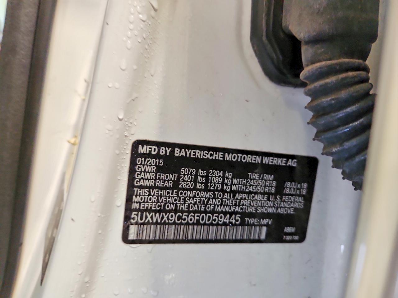 2015 BMW X3 xDrive28I - zdjęcie 13