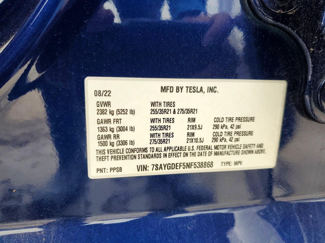 2022 Tesla Model Y - zdjęcie 12