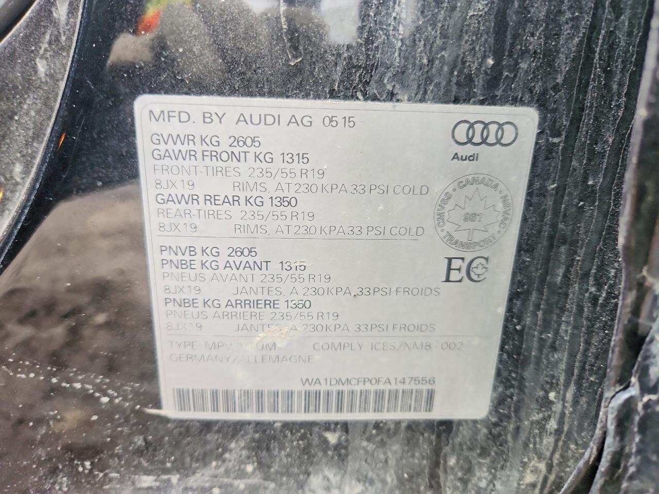 2015 Audi Q5 Tdi Premium Plus - zdjęcie 13