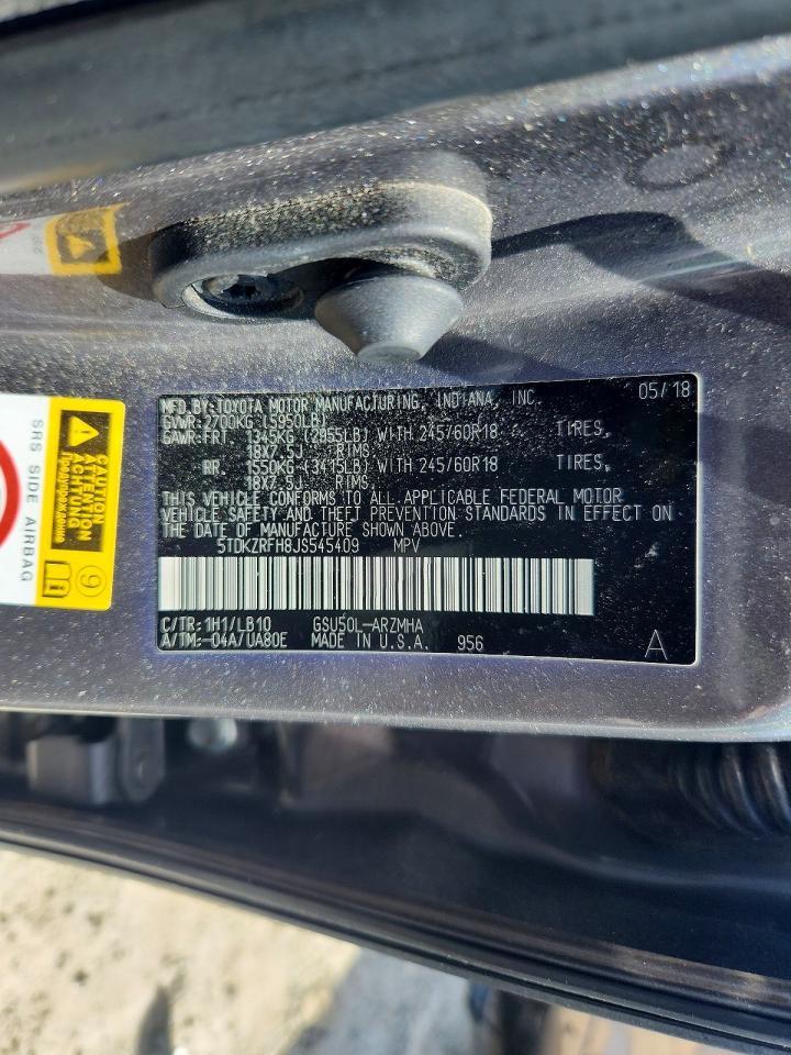 2018 Toyota Highlander Xle - zdjęcie 13