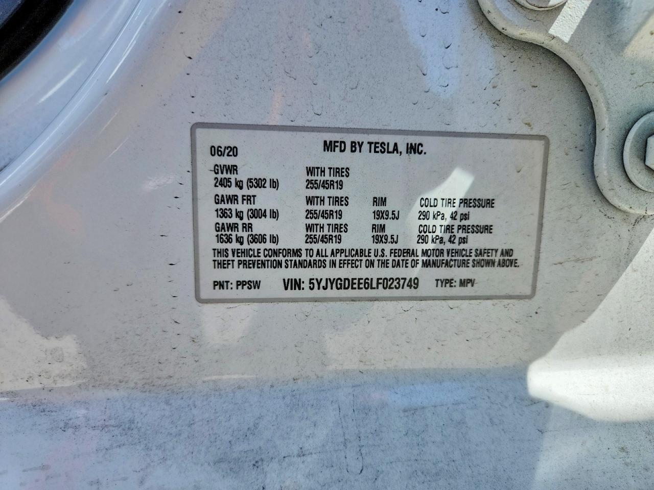 2020 Tesla Model Y - zdjęcie 12