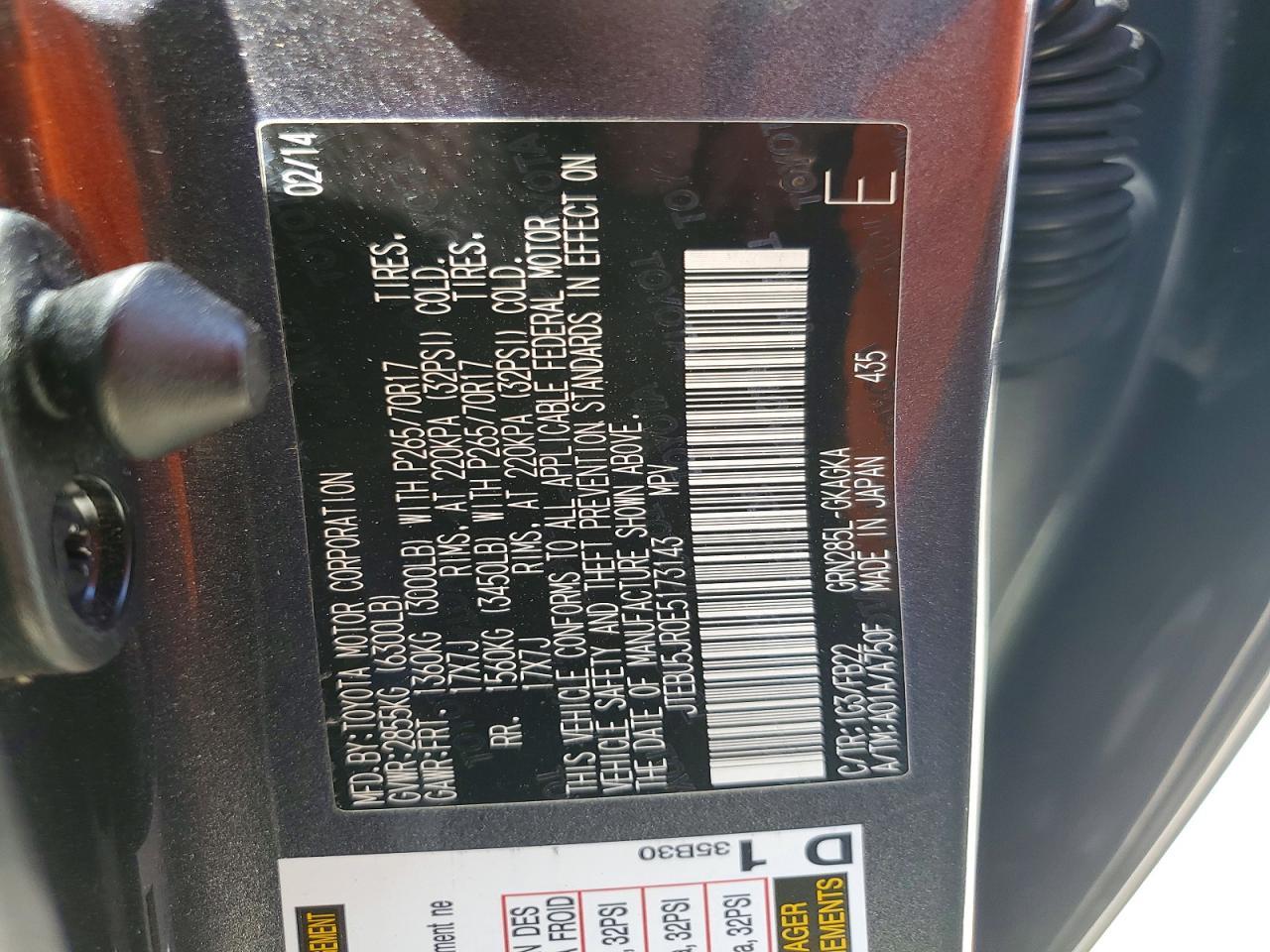 2014 Toyota 4Runner Sr5 - zdjęcie 12