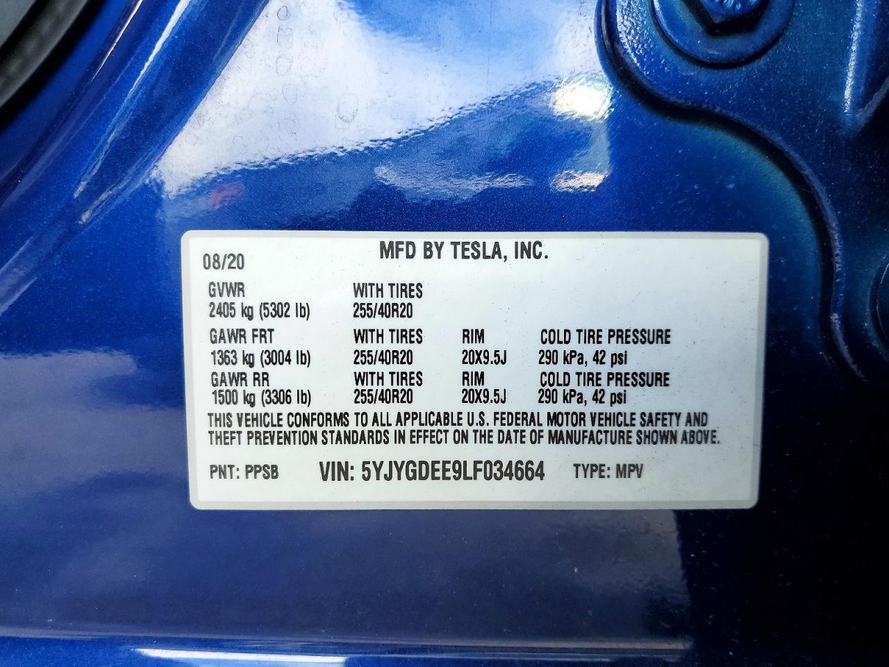 2020 Tesla Model Y - zdjęcie 13