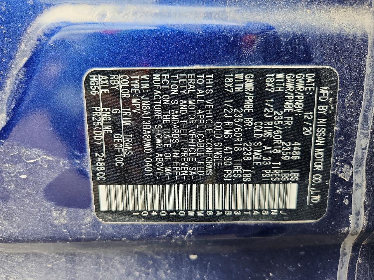 2021 Nissan Rogue Sv - zdjęcie 13