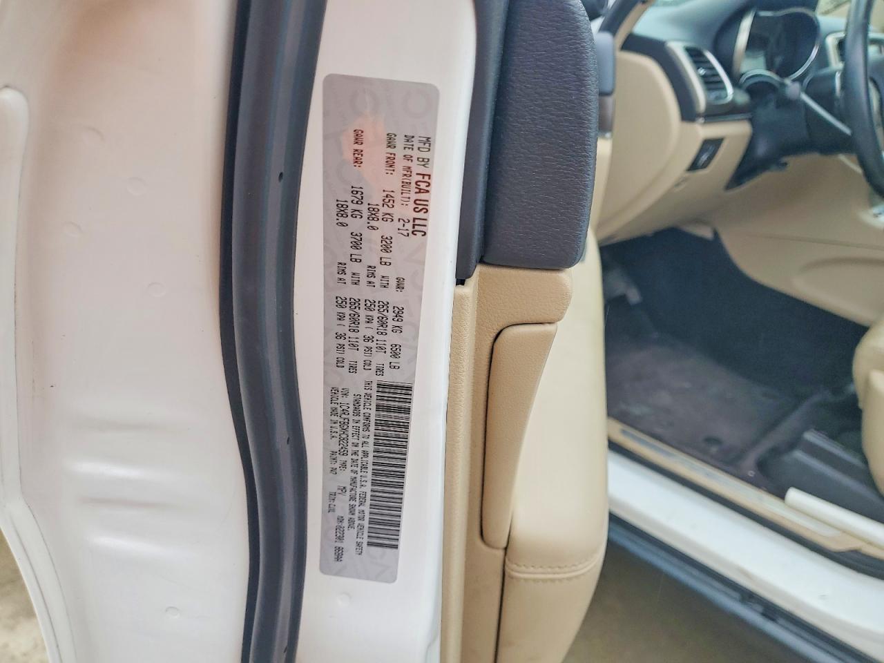 2017 Jeep Grand Cherokee Limited - zdjęcie 13