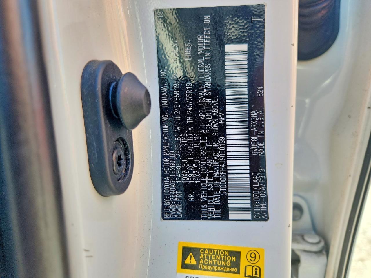 2018 Toyota Highlander Hybrid Limited Platinum - zdjęcie 13