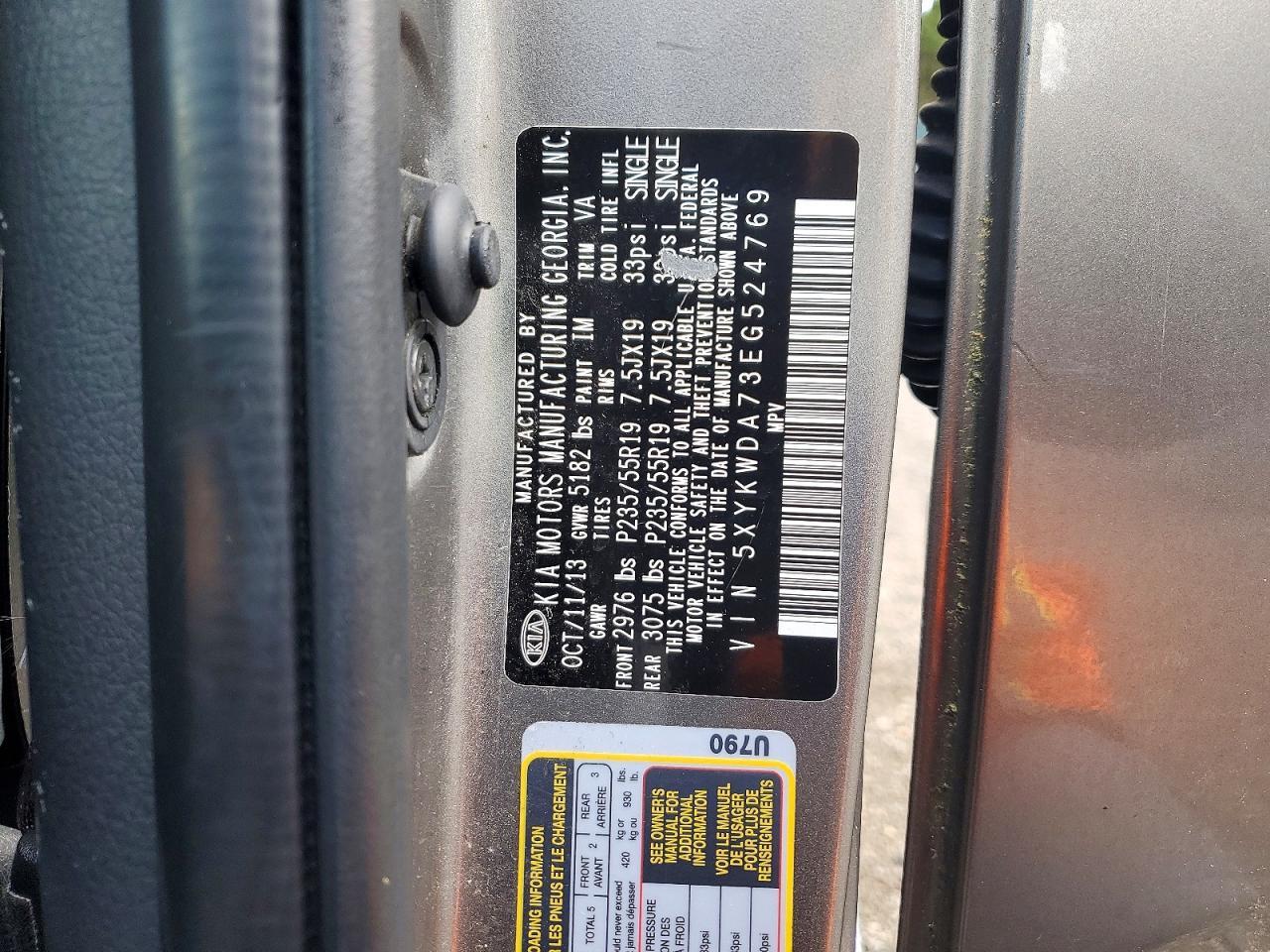 2014 Kia Sorento Sx Limited - zdjęcie 13