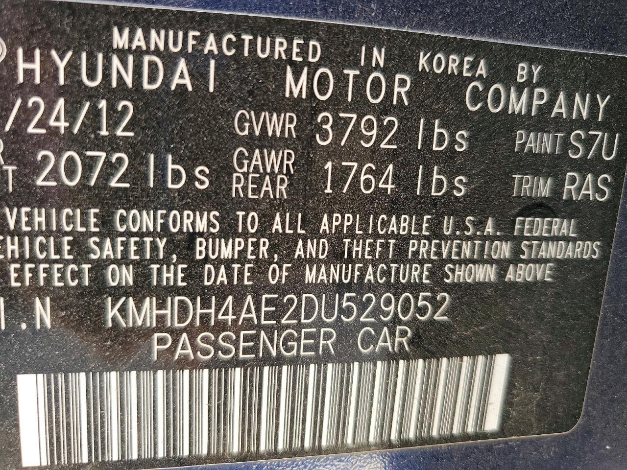 2013 Hyundai Elantra Limited - zdjęcie 14