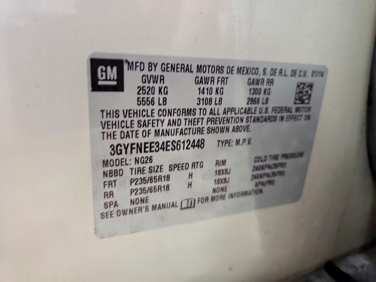 2014 Cadillac Srx Luxury Collection - zdjęcie 12