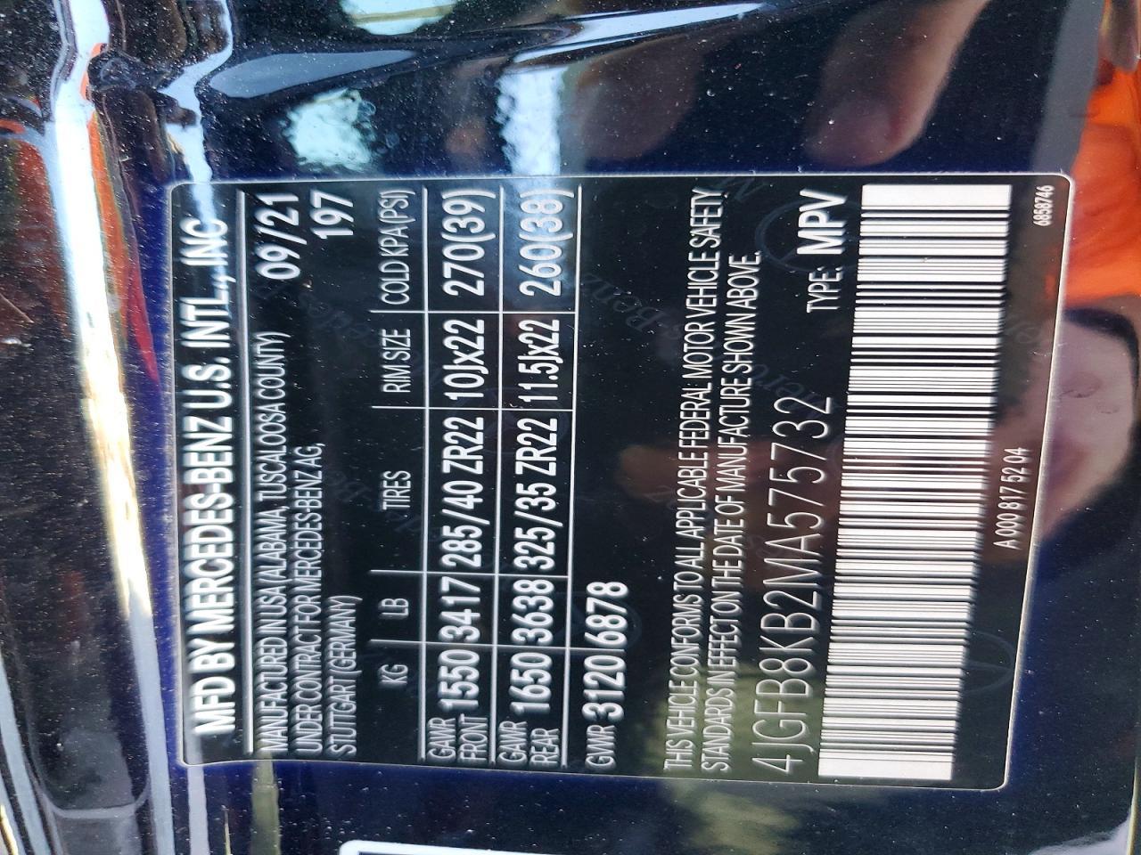 2021 Mercedes-Benz Gle 63 Amg 4Matic - zdjęcie 13