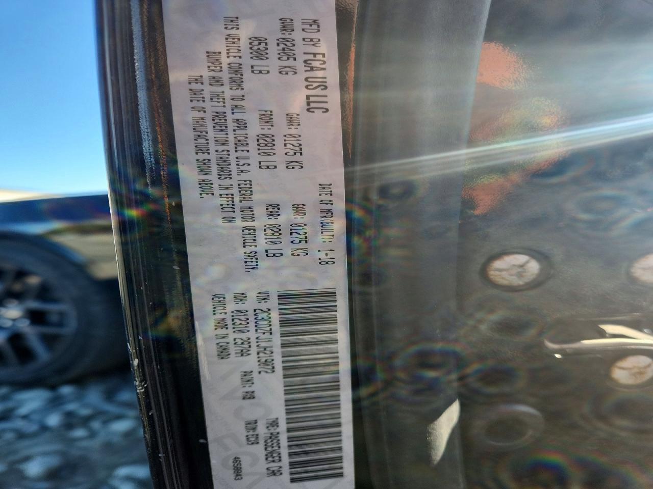 2018 Dodge Challenger R - zdjęcie 12