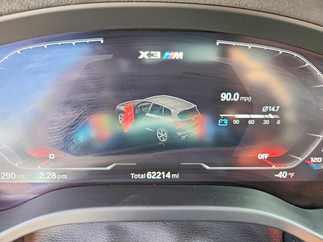 2021 BMW X3 M Competition - zdjęcie 9