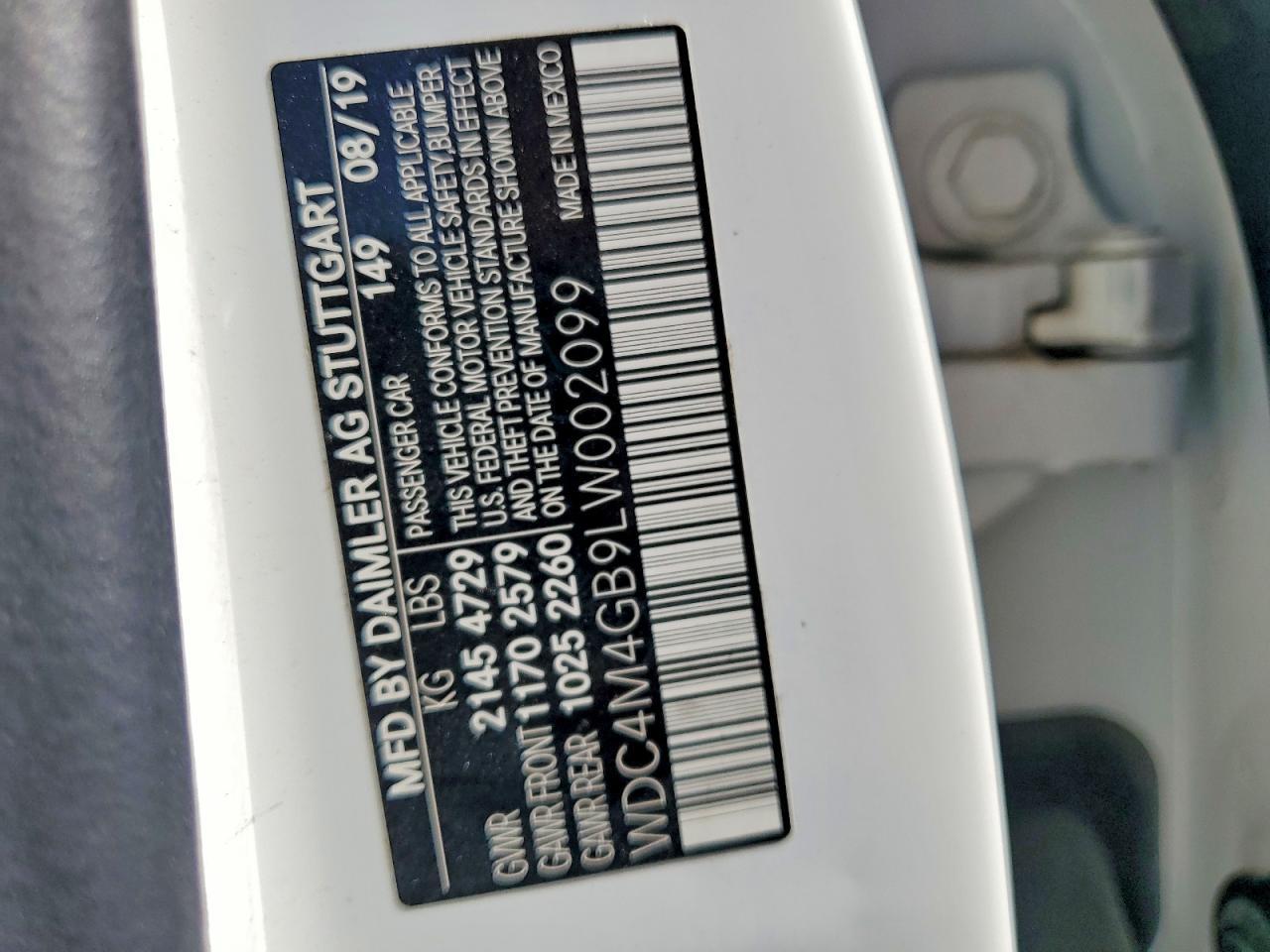 2020 Mercedes-Benz Glb 250 - zdjęcie 13