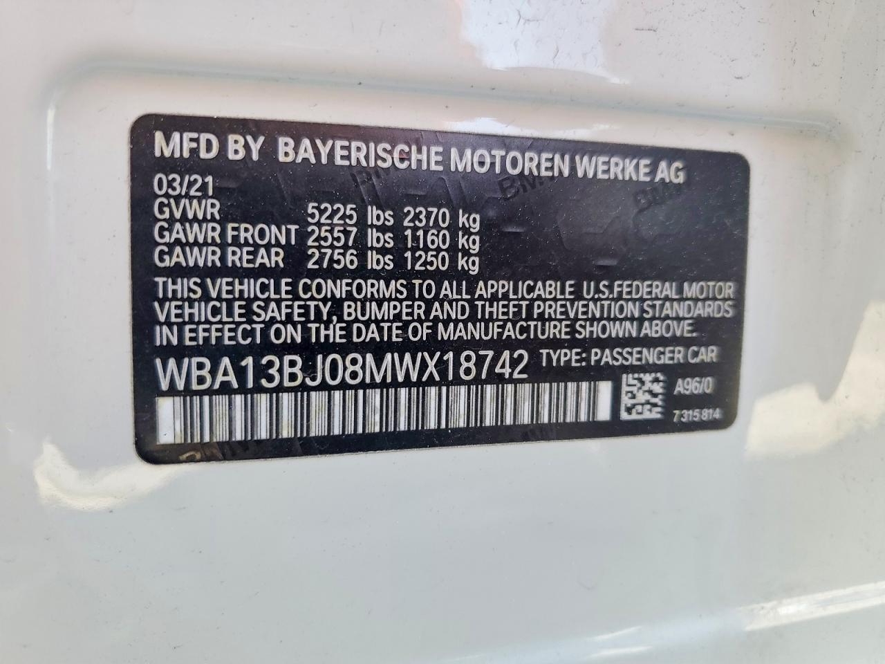 2021 BMW 530 Xi - zdjęcie 13