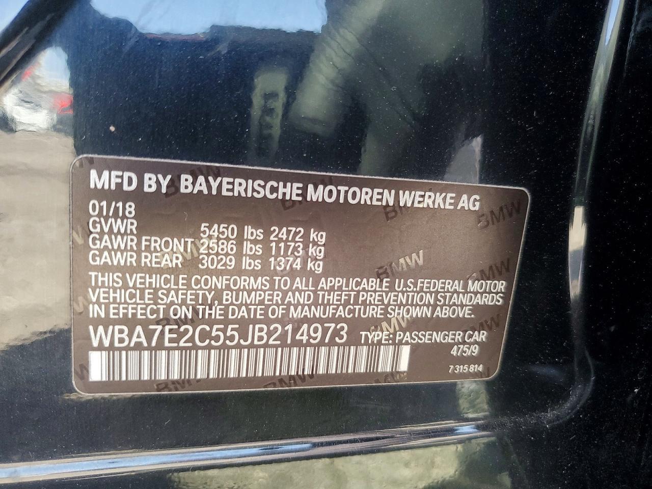 2018 BMW 740 I - zdjęcie 12