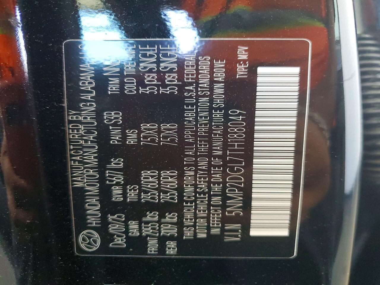 2026 Hyundai Santa Fe Sel - zdjęcie 13