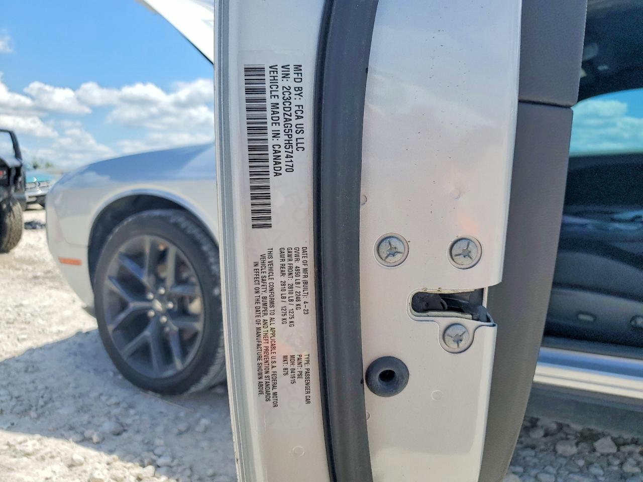 2023 Dodge Challenger Base - zdjęcie 12