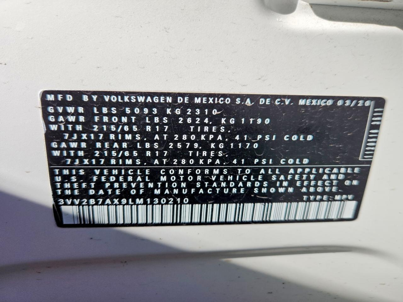 2020 Volkswagen Tiguan Se - zdjęcie 13
