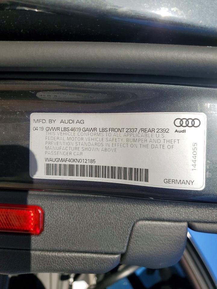 2019 Audi A4 Premium - zdjęcie 12