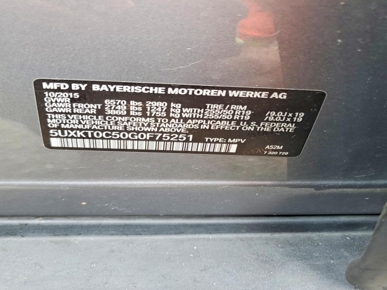 2016 BMW X5 Xdr40E - zdjęcie 13