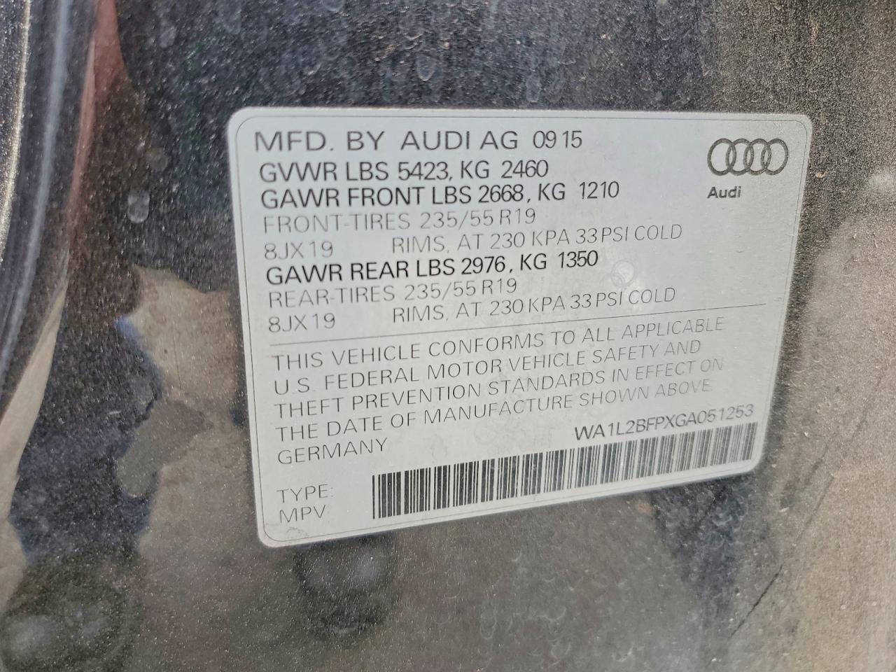 2016 Audi Q5 Premium Plus - zdjęcie 13