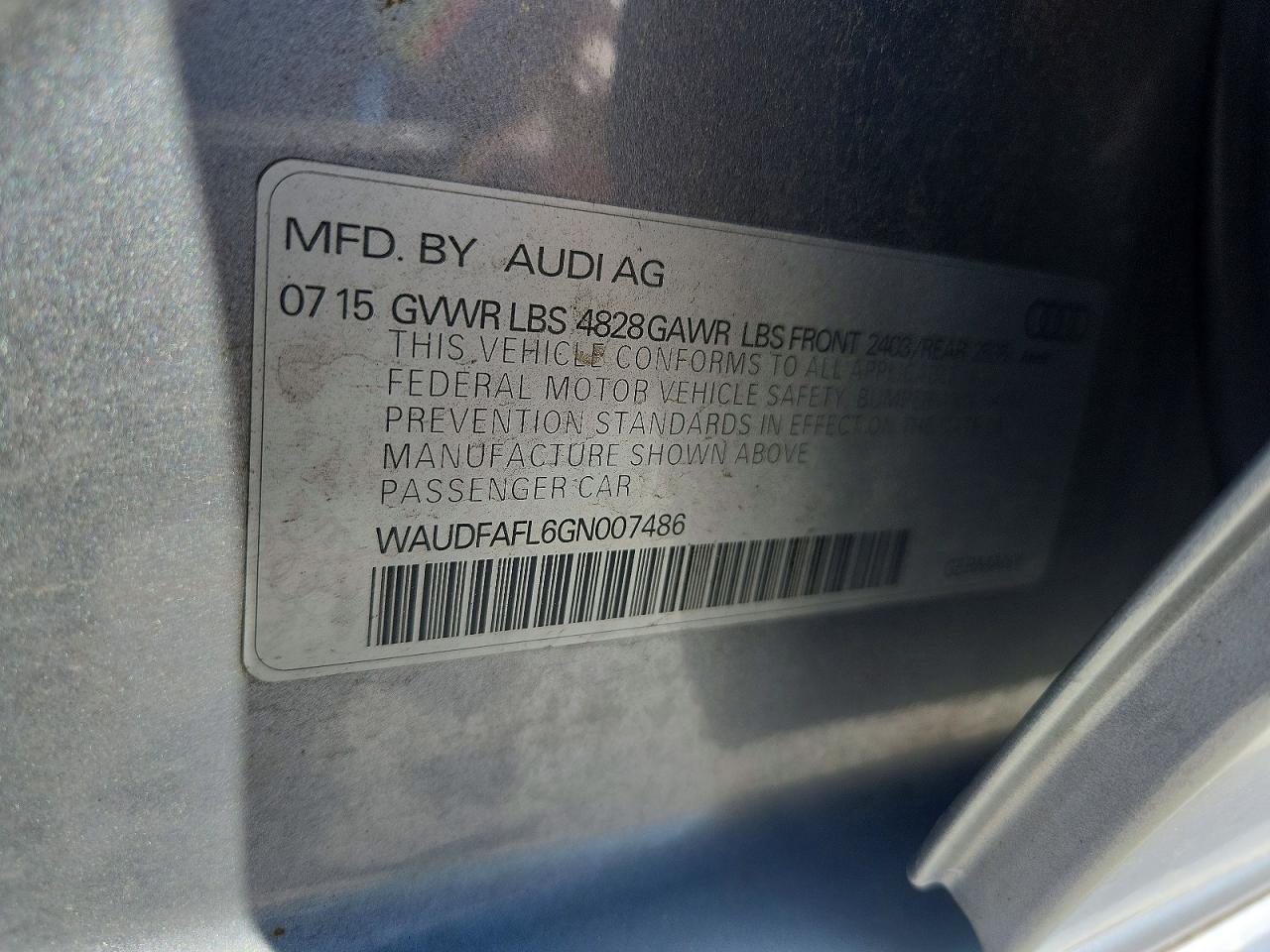 2016 Audi A4 Premium S-Line - zdjęcie 12