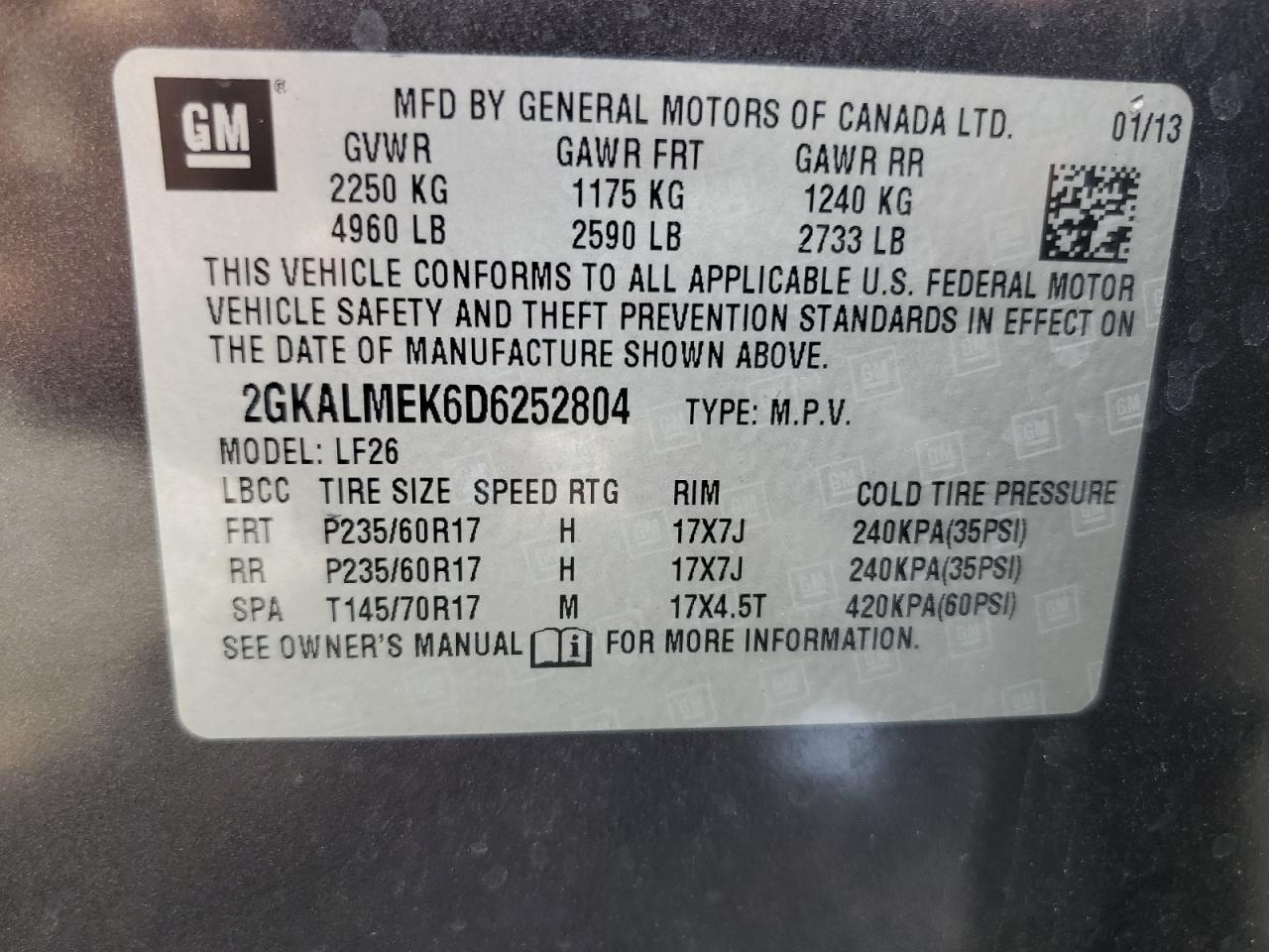 2013 GMC Terrain Sle - zdjęcie 14