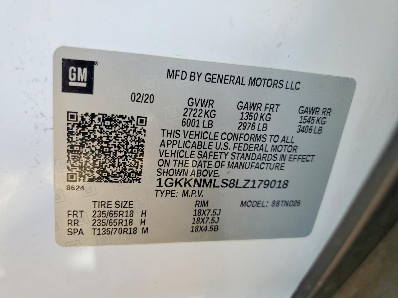 2020 GMC Acadia Slt - zdjęcie 13