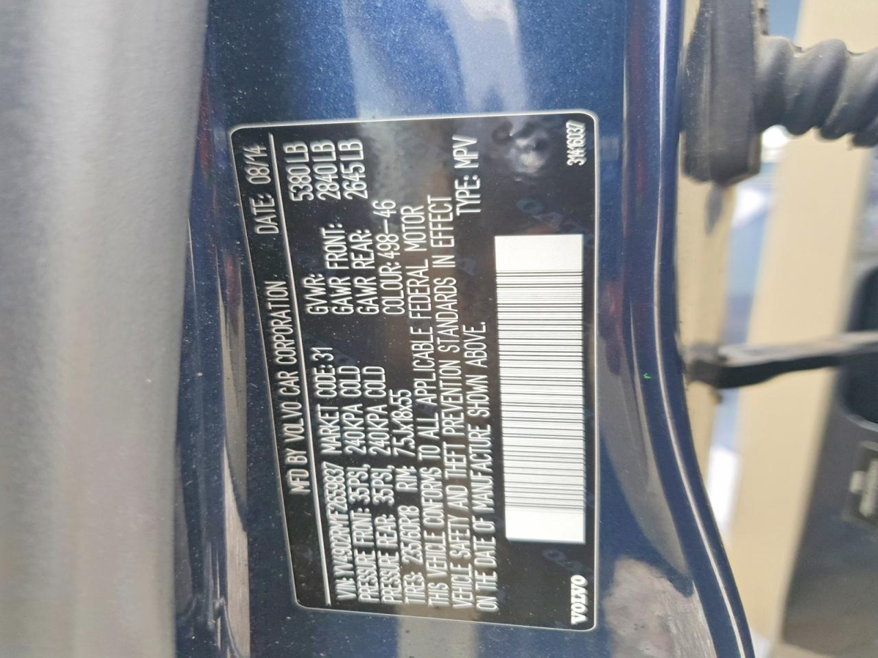 2015 Volvo Xc60 T6 Platinum - zdjęcie 13