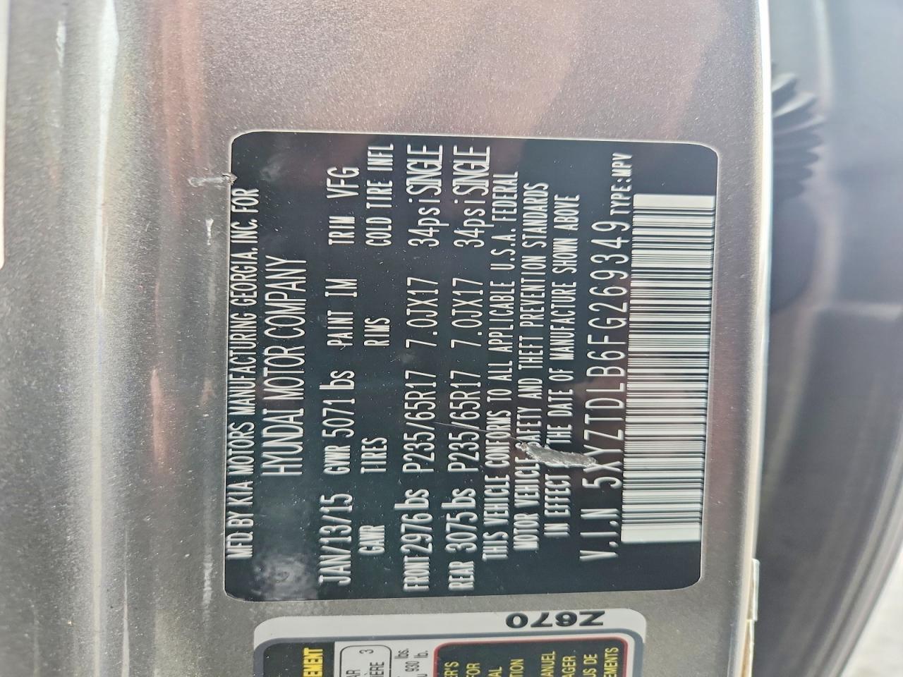 2015 Hyundai Santa Fe Sport 2.4L - zdjęcie 14