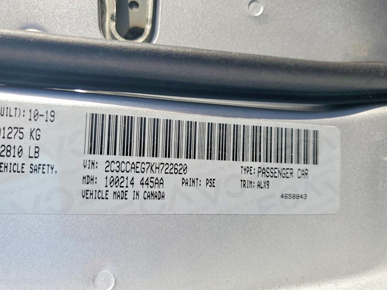 2019 Chrysler 300 Limited - zdjęcie 12