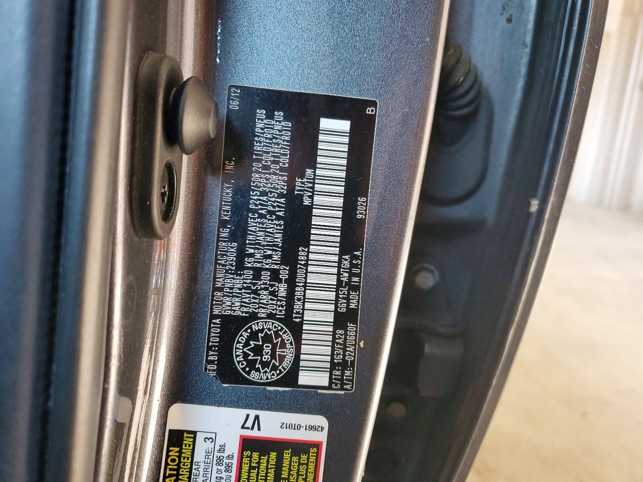 2013 Toyota Venza Le - zdjęcie 13