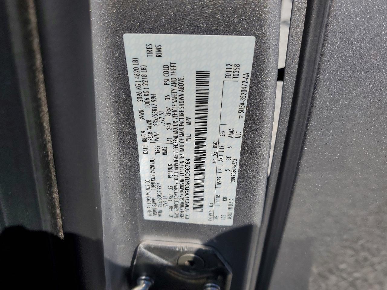 2019 Ford Escape Se - zdjęcie 13