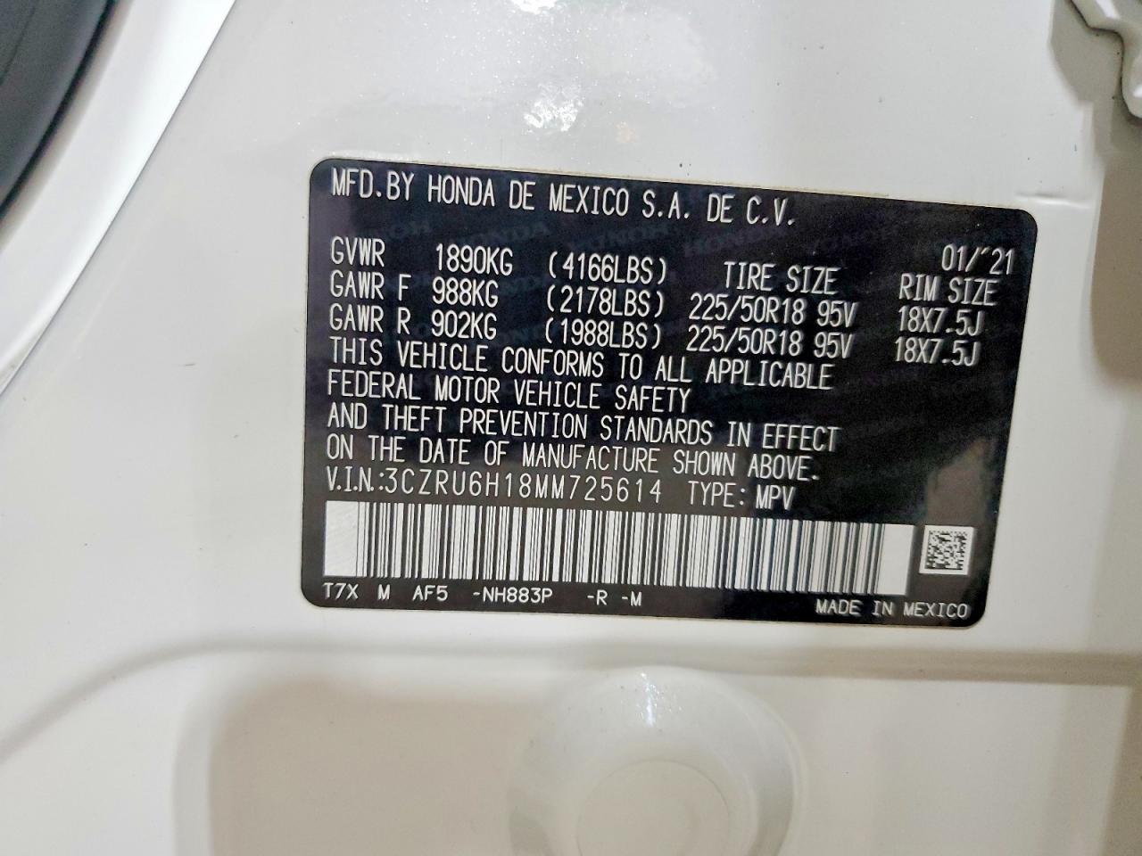 2021 Honda Hr-V Sport - zdjęcie 13